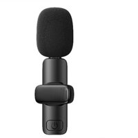 Micro không dây thu âm cài áo cho điện thoại livestream Remax K03 2 mic lọc âm typec [Hàng đẹp]
