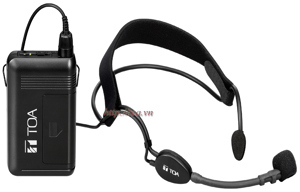 Micro không dây UHF cài đầu 64CH TOA WM 5320H