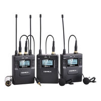 Micro Không Dây UHF Cho Máy Ảnh Comica CVM-WM300A - Hàng Chính Hãng