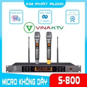 Micro không dây VinaKTV S800