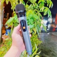 Micro Không Dây Zansong V6, Dùng Cho Các Loại Loa Kéo, Lắp Cho Amply, Mixer, Soundcard, Mic Chính Hãng - Hát Karaoke Hay