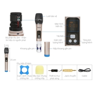 Micro không dây Zenbos MZ-201