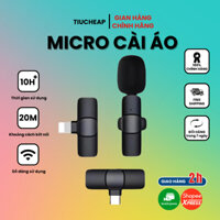 Micro livestream cài áo dây K9 khử tiếng ồn để ghi âm phát trực tiếp quay video giảng bài Chính Hãng Kywi thu âm nhỏ gọn