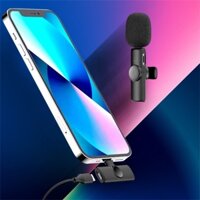 Micro Livestream Không Dây Remax K02 (Cho Thiết Bị Dùng Cổng Type C / Lighting) .