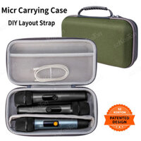 Micro Mang Theo Túi Micro Túi Bảo Quản Micro Hộp Bảo Quản Micro Chống Sốc Chống Rơi Túi EVA Micro Không Dây Cho DJI Micro Túi