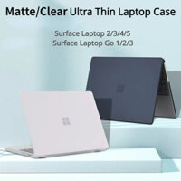 Micro Matte / HD Clear Case Vỏ siêu mỏng cho Surface Laptop Go 1 / 2 / 3 Surface Laptop 2 / 3 / 4 / 5 Vỏ máy tính xách tay chống sốc