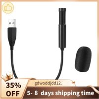 Micro Máy Tính USB Cao Cấp Micro Mini Di Động Có Dây Điện Dung Micro Karaoke Micro Cho Laptop Pc Bền Dễ Dàng Lắp Đặt