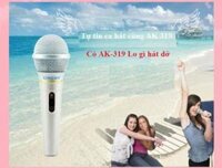 Micro Micro Karaoke Mic Giá Rẻ - Micro Karaoke XINGMA AK-319 Hát Cực Hay MICRO CÓ DÂY loại tốt chất lượng CAO