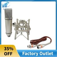 Micrô ngưng tụ Chuyên nghiệp Cardioid Studio Mic để ghi âm Podcast Giọng nói qua phát trực tuyến Phòng thu tại nhà