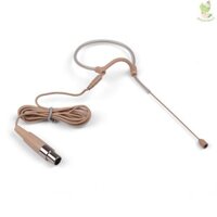 Micro Nhẹ Một Tai-Hook Condenser Mic 3-Pin XLR Cắm Cho Không Dây Bodypack Phát Came-211