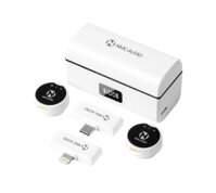 MICRO NMC2812 - Bản 2 mic không dây cài áo cho điện thoại đủ cổng TYPE C & LIGHTNING