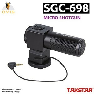 Micro quay phim phỏng vấn Takstar SGC-698