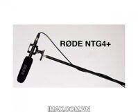 Micro RODE NTG4+ chính hãng dành cho Máy Quay Phim, Micro Phỏng Vấn RODE