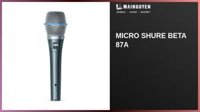 Micro Shure BETA 87A