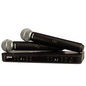Micro Shure BLX288A/SM58