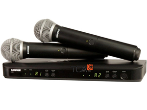 Micro Shure BLX288A/SM58