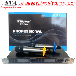 Micro Shure UR32D Plus