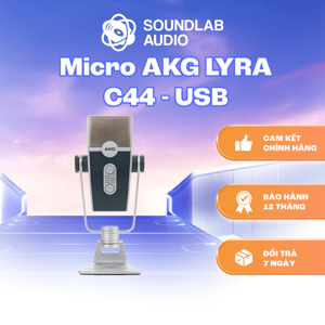 Micro thu âm AKG C44 Lyra