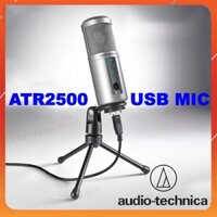 Micro thu âm condenser Audio Technica ATR2500-USB