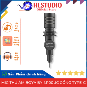 Micro thu âm điện thoại BOYA BY-M100UC