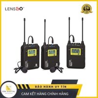 Micro thu âm không dây - LensGo Wireless Microphone LWM-328C Double ( TX+TX+RX )