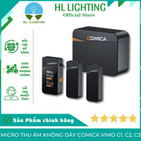 Micro Thu Âm Không Dây Comica Vimo C1, C2, C3 Cho Quay Phim, Ghi Âm, Livestream, Podcast HL Lighting