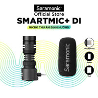 Micro Thu Âm Không Dây Saramonic Smartmic Di - Kết Nối Điện Thoại Iphone Thiết bị IOS - Livestream Phỏng Vấn Quay Video Podcast - Hàng Chính Hãng