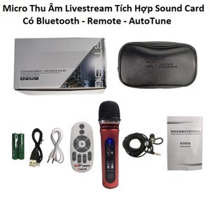 Micro thu âm livestream AT-K10
