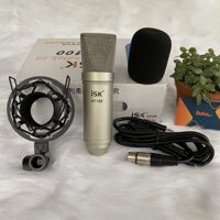 Micro thu âm livestream hát karaoke isk AT100