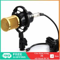 Micro thu âm livetream cao cấp hát karaoke trên điện thoại có dây dài 1m - AT0054