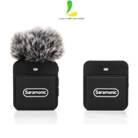 Micro thu âm Saramonic Blink 100 B4 - Micro ghi âm hỗ trợ thiết bị IOS dành cho 2 người, truyền dẫn không dây 2.4GHz