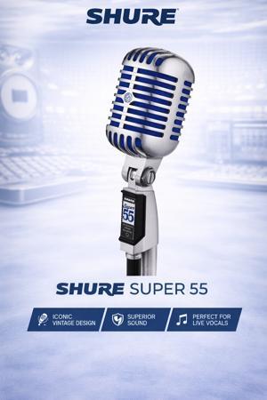 Micro thu âm Shure Classic Super 55