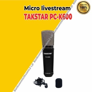 Micro thu âm Takstar PC K600