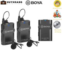 MICRO THU ÂM WIRELESS UHF BOYA BYWM4 PROK2 (BỘ THU 2 MICRO) | Hàng Chính Hãng