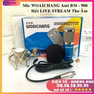 Micro thu âm Woaichang BM900