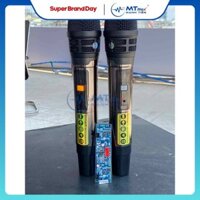 Micro TK02 Không Dây UHF Kèm Bo Mạch – Bắt sóng đến 30m. Âm nhạc tuyệt vời trong mỗi dịp tiệc tùng...