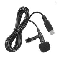 Micro USB Mini Chuyên Nghiệp 150cm Có Kẹp Gắn Cổ Áo Cho Gopro Hero 3 3 + 4