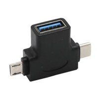 Micro USB to USB A 3.0, USB .1 to USB A 3.0 OTG Host ConverterUSB Male to
