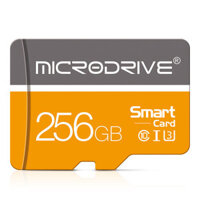 Microdrive 256GB TF Memory Card Class 10 High Speed Micro SD Card Flash Card Smart Card for Driving Recorder Phone Camer