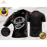 Microfiber Áo Thun Cao Cấp reebok ufc khabib normagomegov bird baju graphic tee