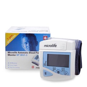 Máy đo huyết áp cổ tay Microlife BP 3BU1-3