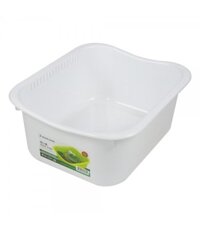 MICRON Chậu nhựa rửa mặt hình chữ nhật Thái Lan W30xD34.5xH15cm