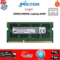 Micron laptop RAM DDR3 DDR3L 4GB 8GB 1333 / 1600 MHz laptop Nhớ SODIMM PC3-12800S PC3L