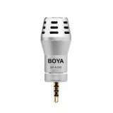 Microphone cho điện thoại Boya BY-A100 (Bạc) [Hãng phân phối chính thức]