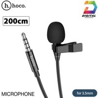 Microphone Mini Hoco L14 Kẹp Áo Chính Hãng Có Màng Lọc Tạp Âm