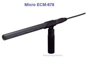Microphone phỏng vấn có dây Sony ECM-674