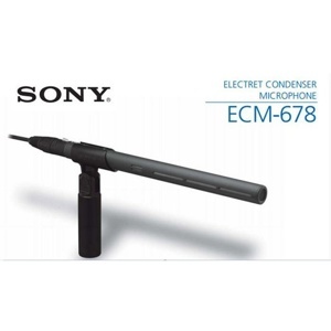 Microphone phỏng vấn có dây Sony ECM-678