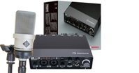 Microphone Rohi Rh 202 & Ur22c combo thu âm hát live