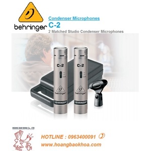 Microphone thu âm Condenser Behringer C2