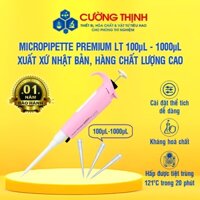 Micropipette Nichirpet Premium LT 100-1000ul Chất Lượng Cao, Chịu Hoá Chất, Chính Hãng Nichiryo-Nhật Bản, Đầy Đủ CO, CQ
